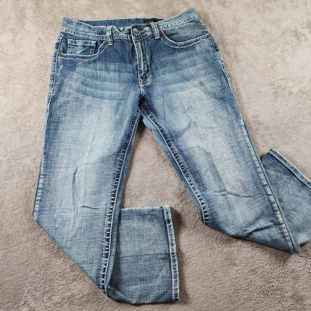 TK Axel Vintage Boot Jeans Mens Size 32x29 Blue Denim 5 Pocket
